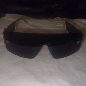 F black Sunglasses new